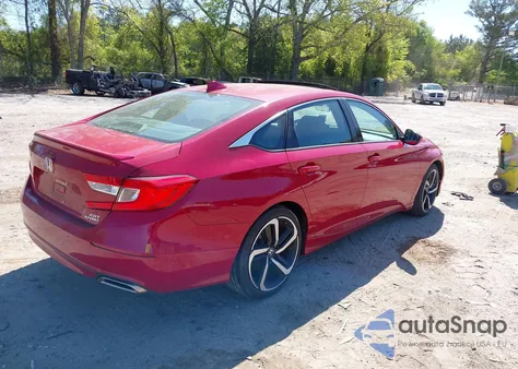 2019 Honda Accord Sport 2.0T from USA, damaged, VIN 1HGCV2F37KA027724